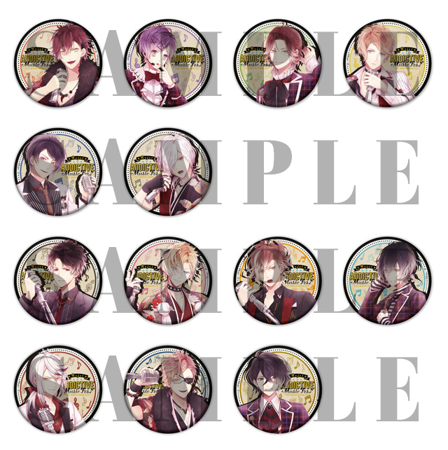 AGF2018 AMF DIABOLIK LOVERS ビッグ缶バッジ | 乙女向け通販サイト