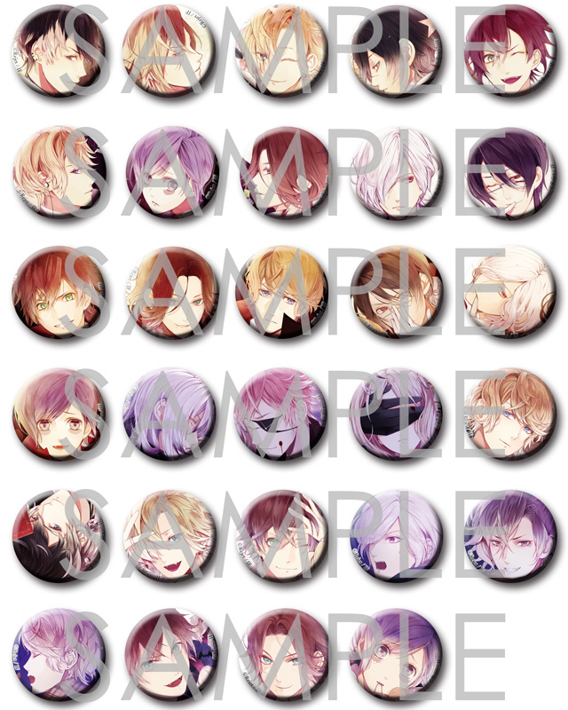 貴重DIABOLIK LOVERS ディアラバ オトパ 缶バッジ 逆巻カナト5個 貴重
