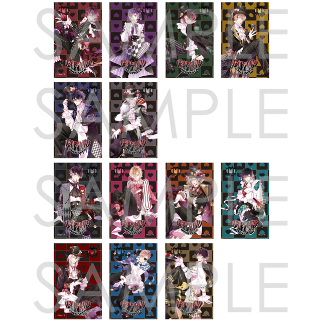 DIABOLIK LOVERS HEARTLAND▽VAMPIRES クリアカード | 乙女向け通販