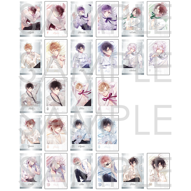 DIABOLIK LOVERS Perfume of Vampire ポラ風ラメカード | 乙女向け通販