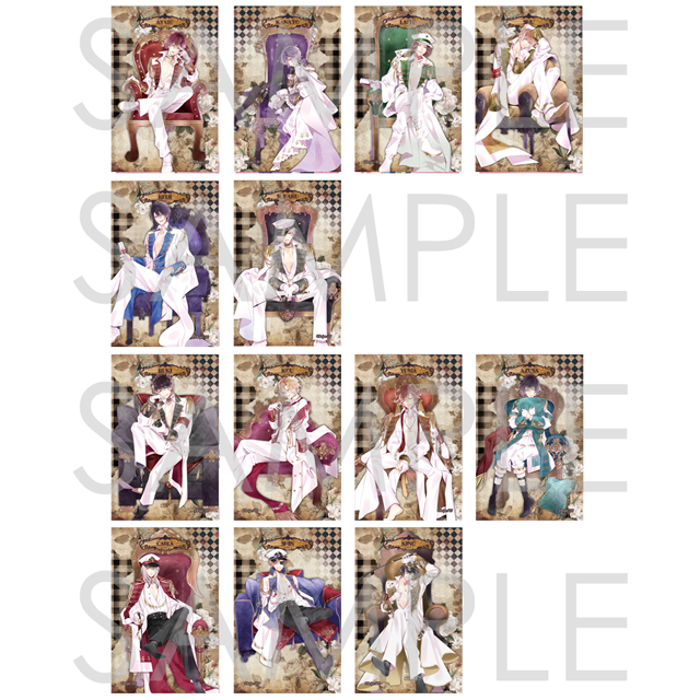 DIABOLIK LOVERS 夏薔薇の玉座 -Throne of Summer Roses- クリアカード