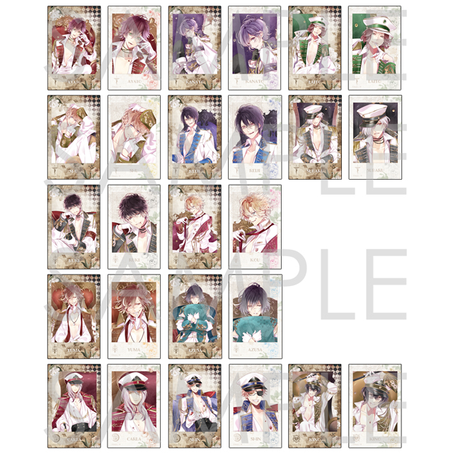 DIABOLIK LOVERS 夏薔薇の玉座 -Throne of Summer Roses- ポラ風ラメ