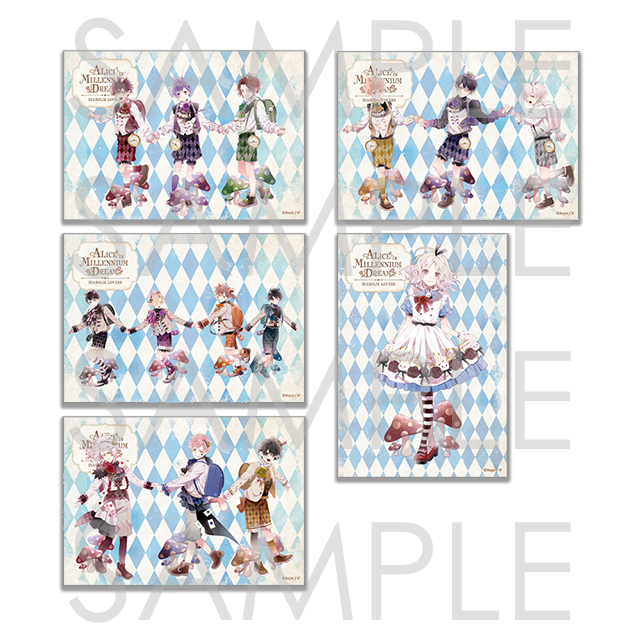 受注生産】DIABOLIK LOVERS ALICE IN MILLENNIUM DREAM ブロマイド