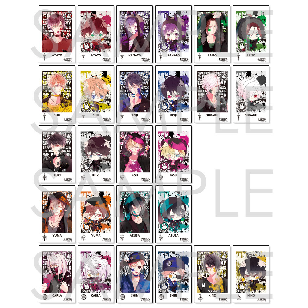 DIABOLIK LOVERS Anti Revival：Bloody Easter ポラ風カード | 乙女