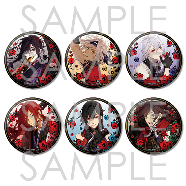剣が君 御前試合 和紙缶バッジ | 乙女向け通販サイト「SKiT Dolce」