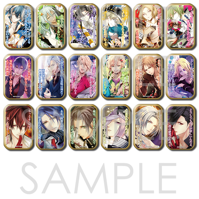 Rejet 13周年記念 スクエア缶バッジ Type B | 乙女向け通販サイト