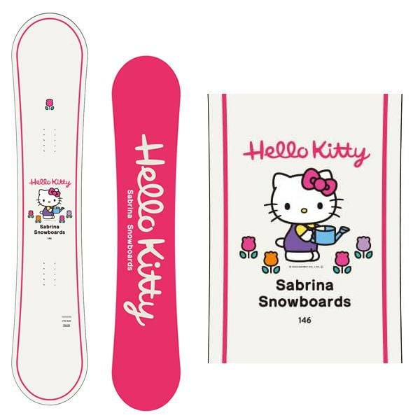 スノーボード 板 レディース SABRINA HELLO KITTY LTD Gray サブリナ
