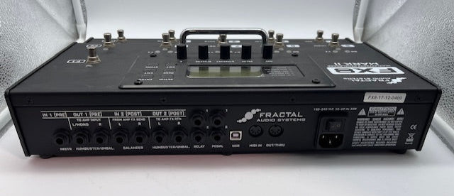 Fractal FX8 MKII Multi Effects Pedalboard – Skip's Music
