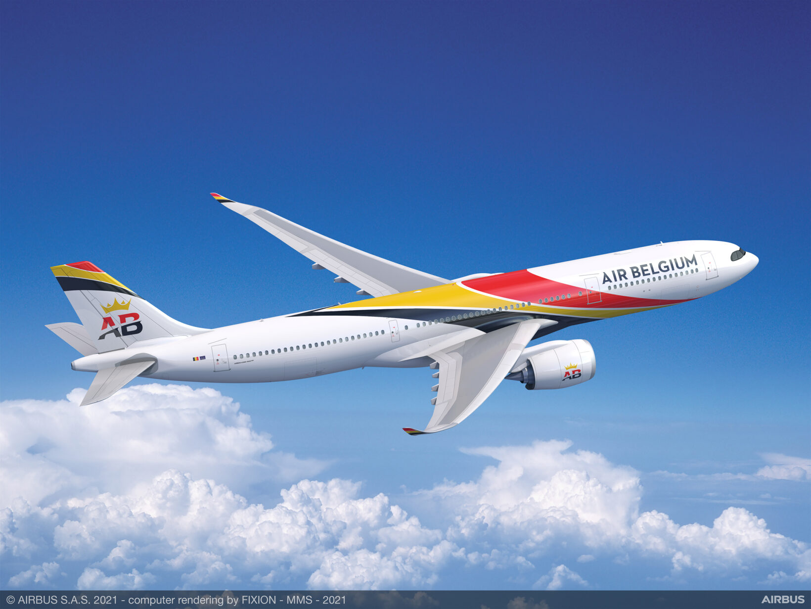 エアベルギー、2機のA330-900neoを導入する事を発表 A340型機と