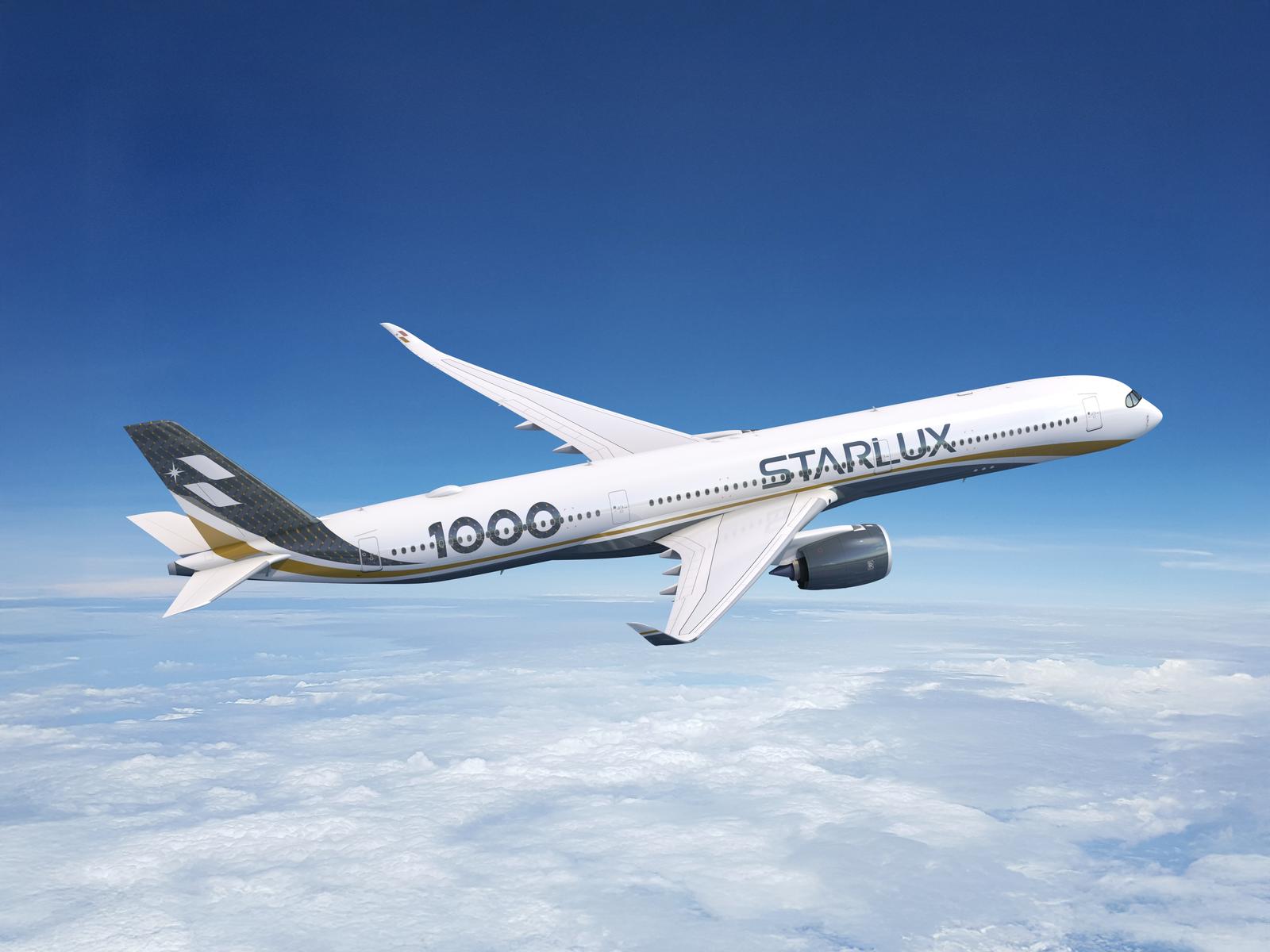 スターラックス航空、A350-1000型機を8機追加発注することを正式発表