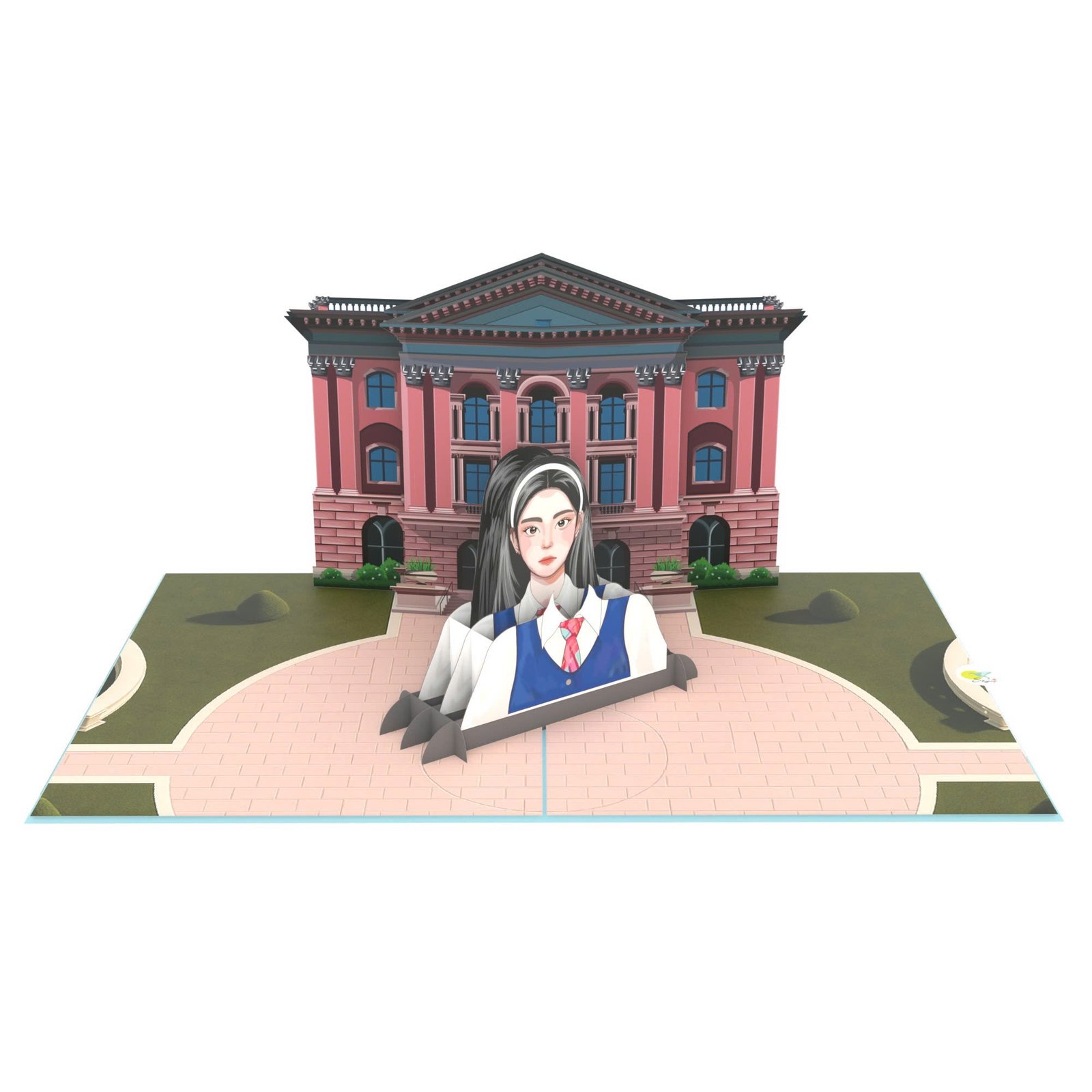 Jennie Blackpink 3D Pop Up Card – A Unique Gift for Fans & Art