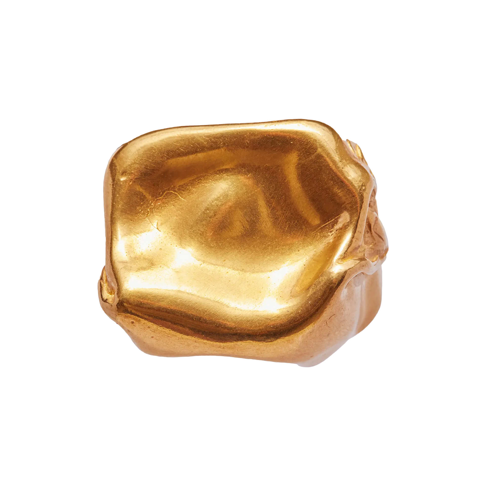 ESPEJO - Handmade gold plated ring | Simuero