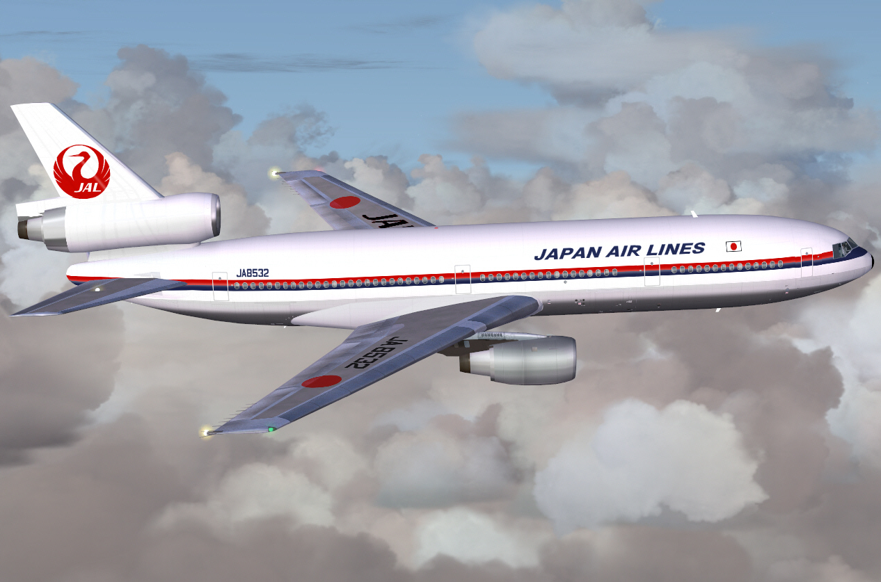 航空機・ヘリコプター JAA DC-10-40 1/200 JA8532 航空機