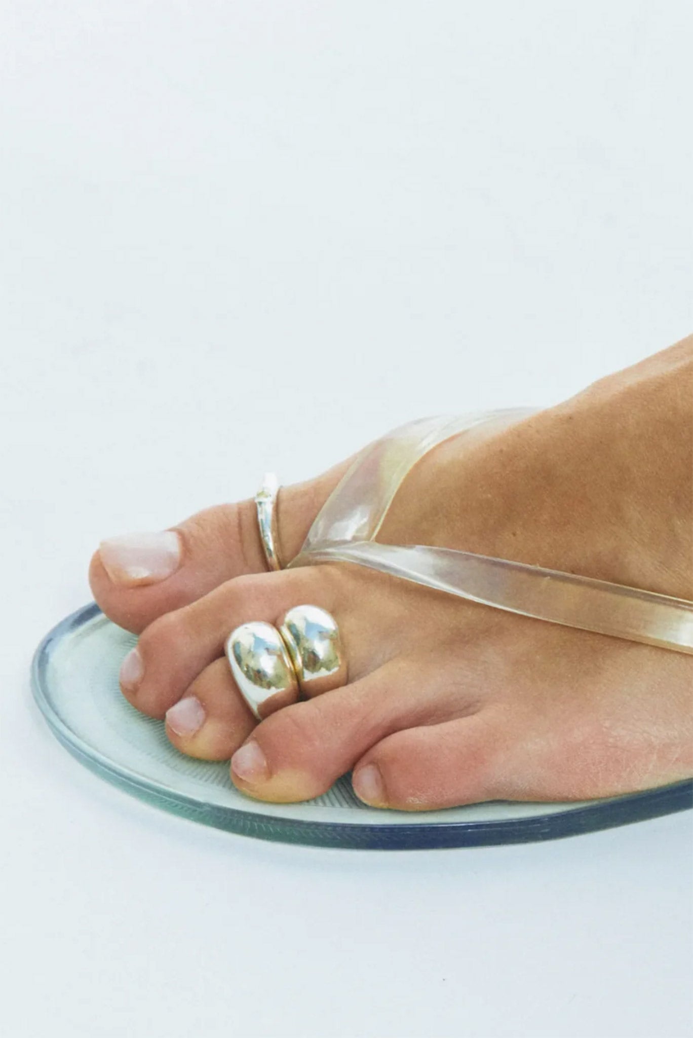 Simuero - Gota Toe Ring - Silver – Simonett