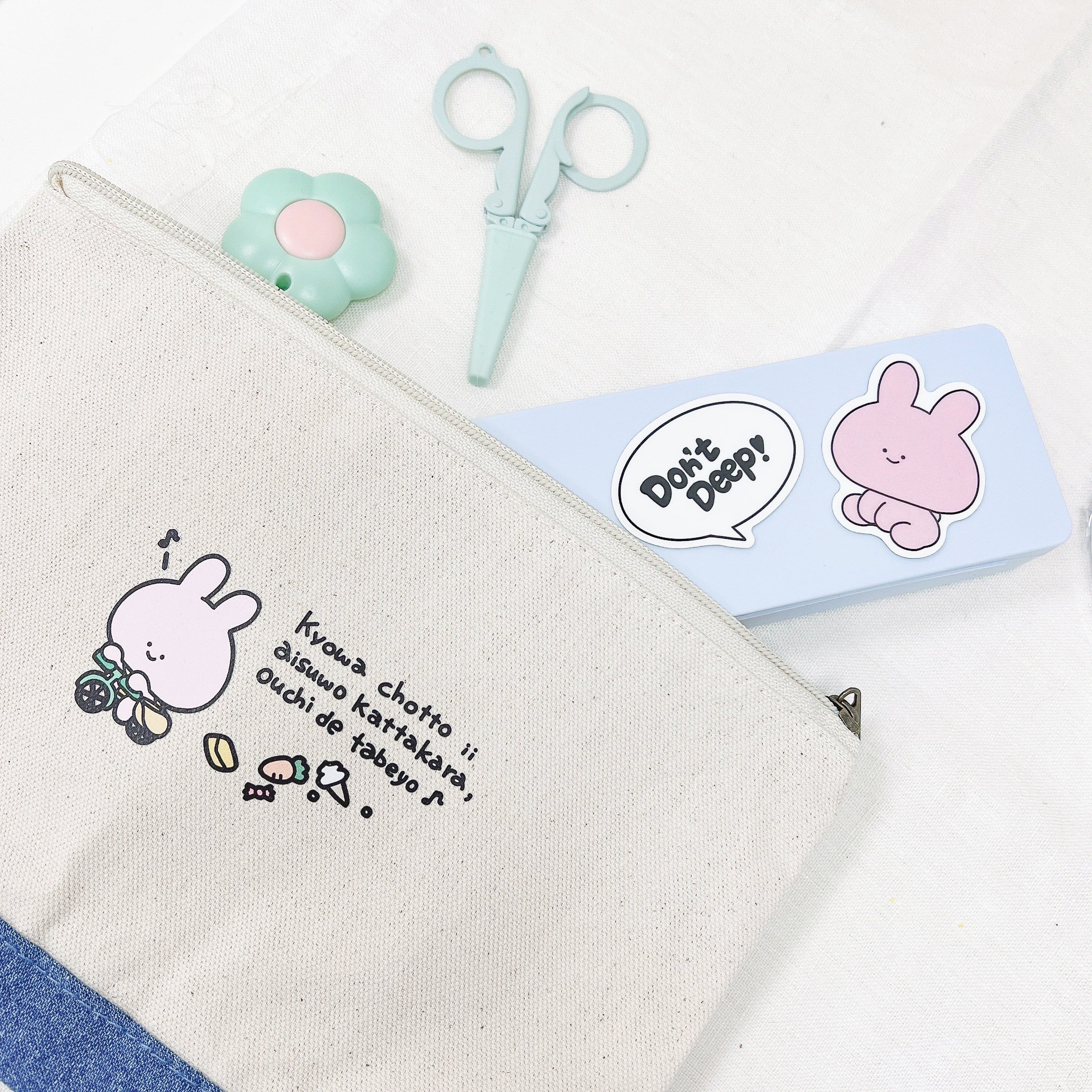 あさみみちゃん】BASICステッカー（5枚入り） – SimpleSideMascots