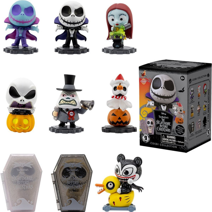 Disney Nightmare Before Christmas Cosbi Series Hot Toys 3-Inch