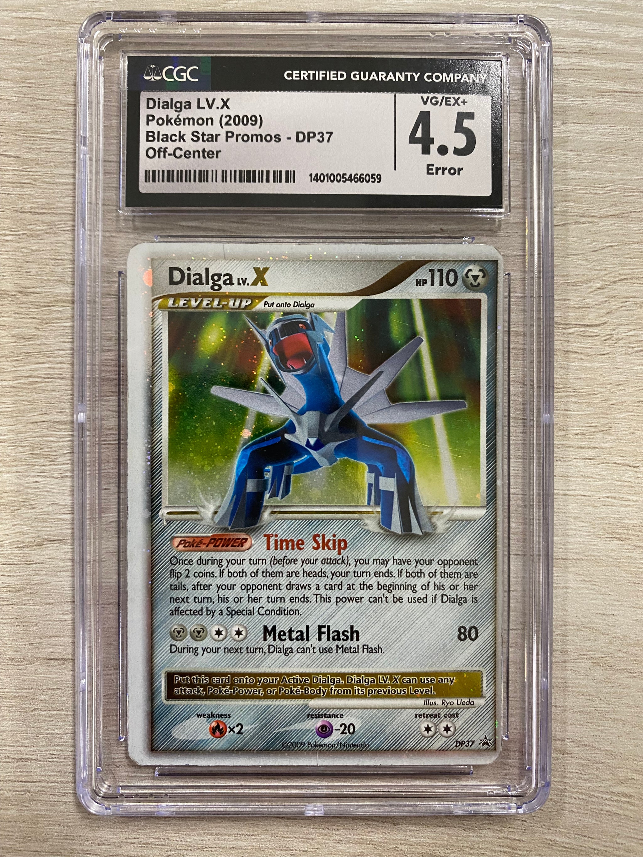 ERROR] Dialga Lv.X - DP37 - CGC 4.5 - Off-Center - Lv.X - Promo [Exc]