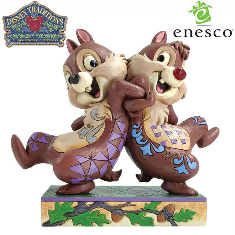 enesco(エネスコ)【Disney Traditions】チップとデール バックトゥ