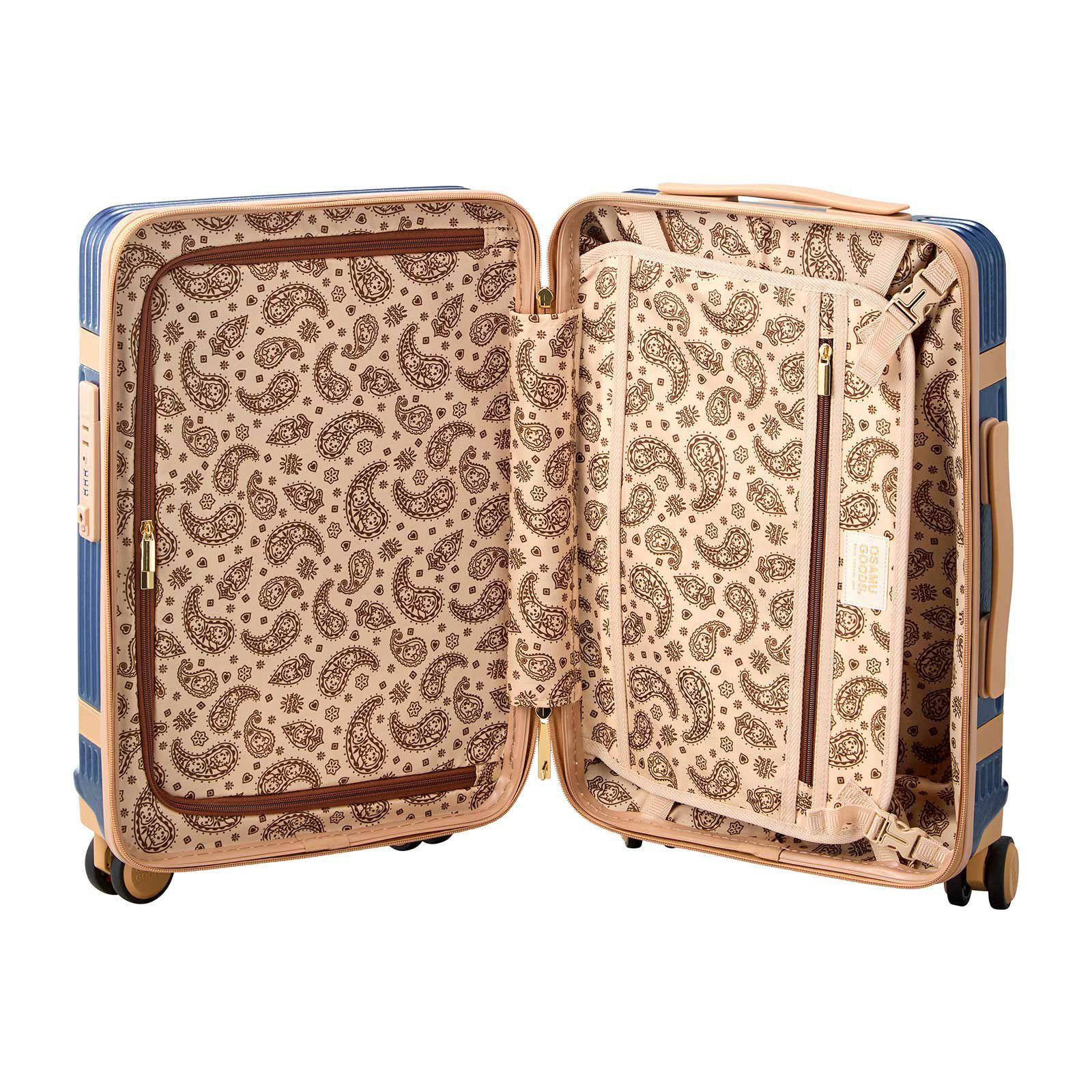 SALE 50％OFF】スーツケース オサムグッズ Sサイズ ジッパータイプ