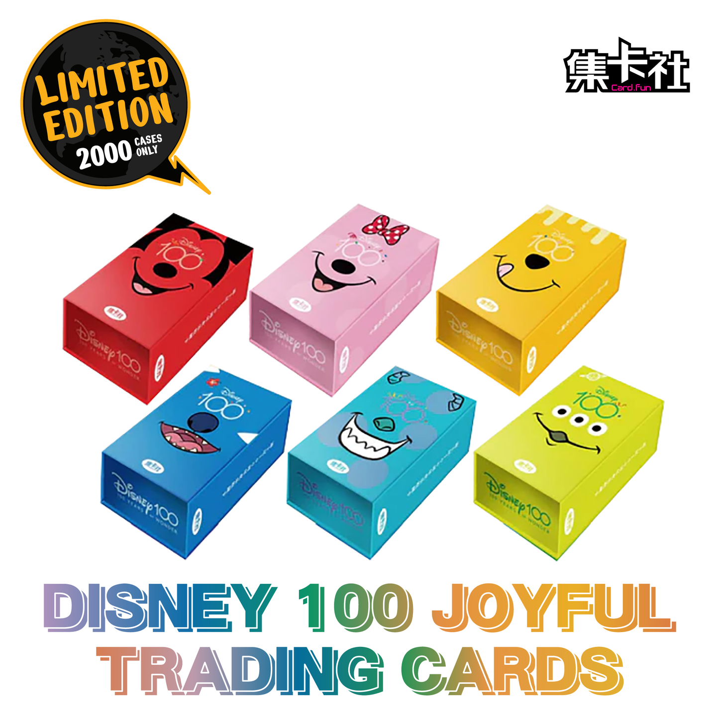 CardFun - Booster Box - Disney 100 Joyful Trading Card (Simplified