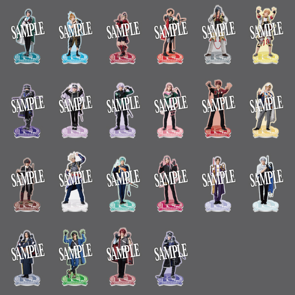 目出度歌誉花舞 十周年祝賀祭】ランダムアクリルスタンド全22種 A/B