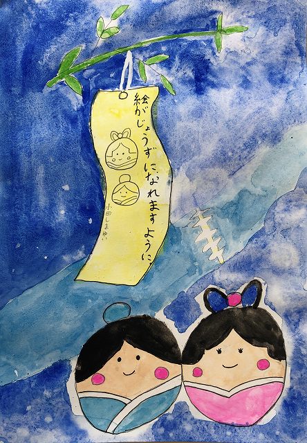 2024年7月の生徒さん作品紹介1 | 京都 二条城前 水彩画教室 紫水庵