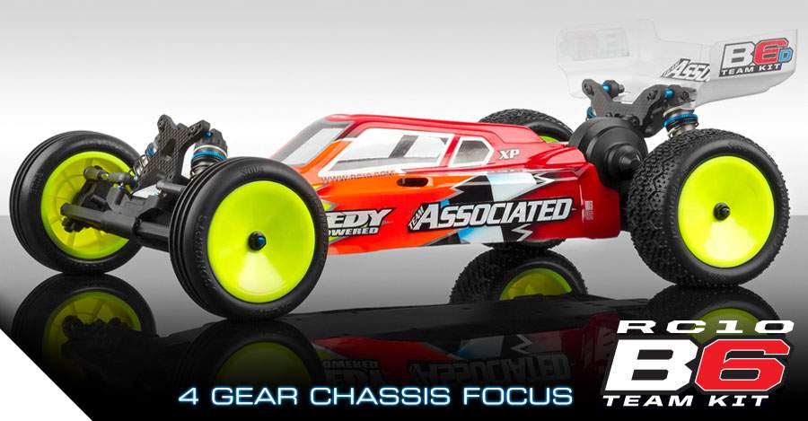 Team Associated B6D - 4-Gear Chassis