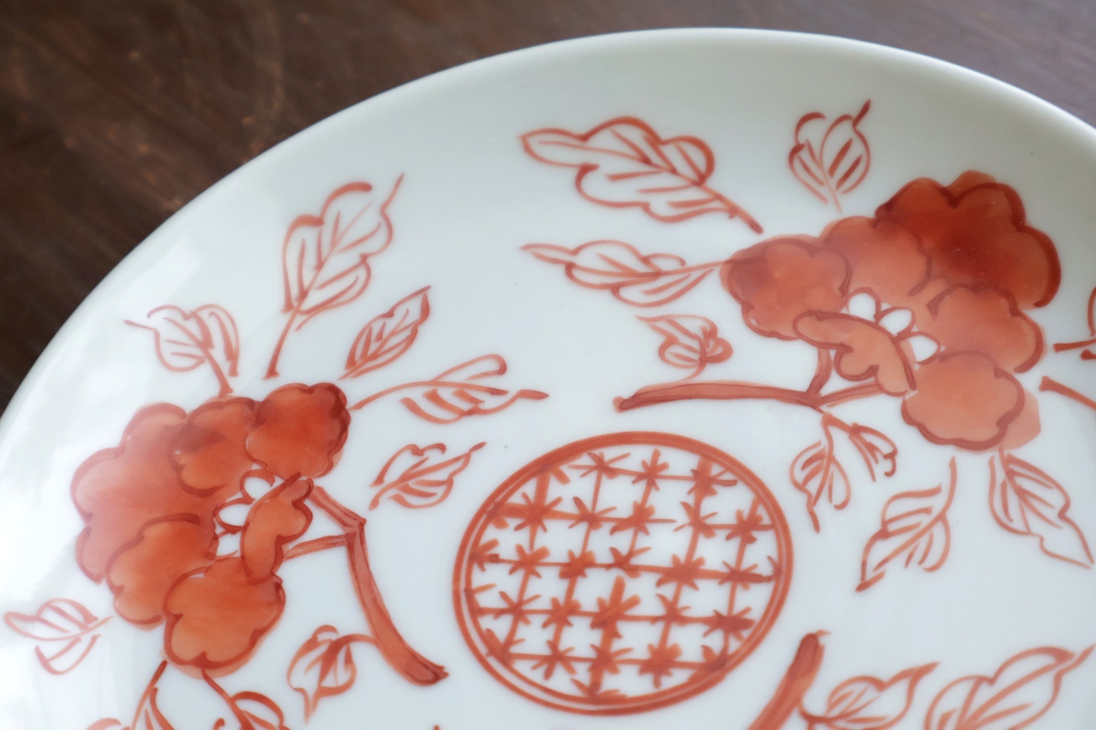 赤絵折枝花文5寸皿 / 樋山真弓 - うつわと暮らしの道具 sizuku