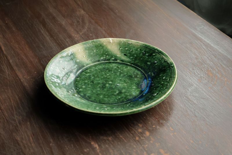 織部5寸皿 / 大隅新 - うつわと暮らしの道具 sizuku