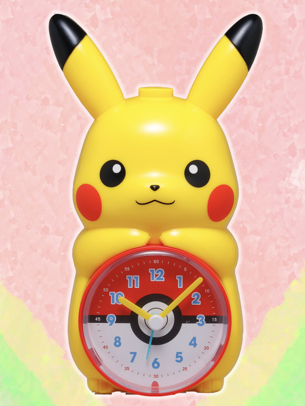 5大付録つき！「なでなでピカチュウ おしゃべり めざましどけい」と