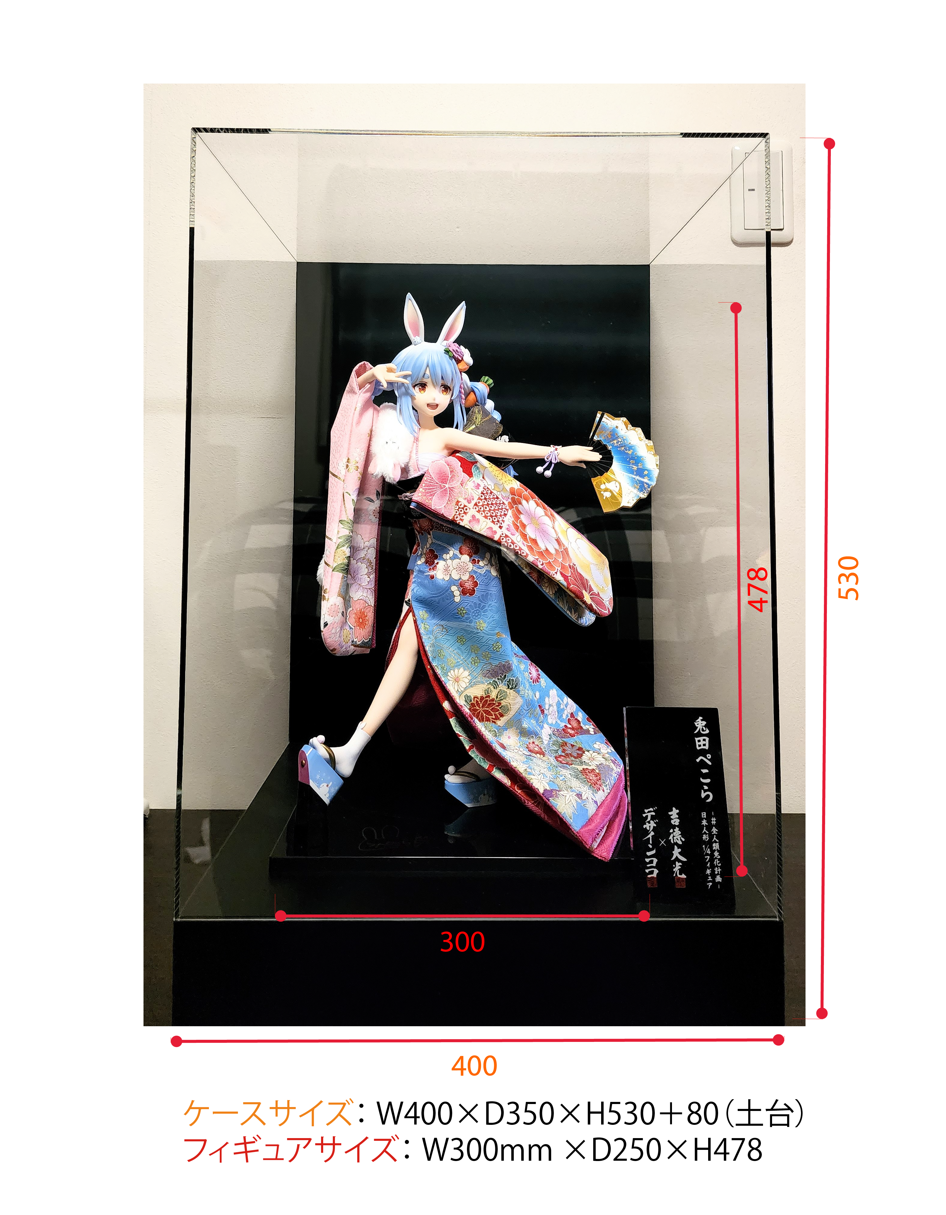 お持ちのフィギュアに合うケースサイズのご提案 | フィギュアケース