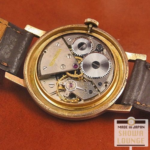 セイコー ユニーク Sマーク ハート&クサビインデックス 17石 手巻き