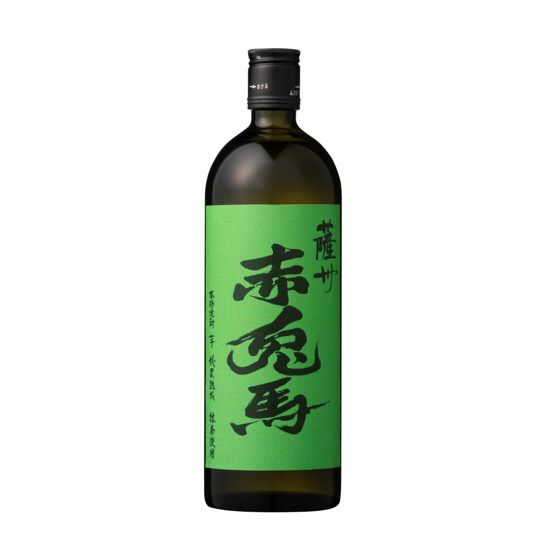 数量限定！／【本格芋焼酎】薩州 赤兎馬 抹茶使用 720ml | 濵田グループ