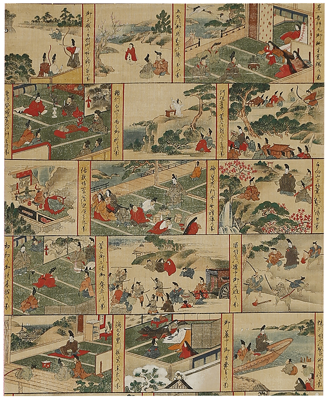 北野天神縁起絵伝 北野本宮古図 菅原道真像｜商品一覧｜新古美術わたなべ