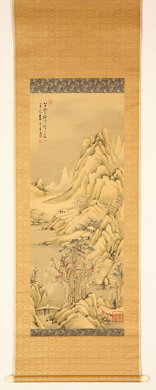 浅絳雪景山水図（79歳）｜商品一覧｜新古美術わたなべ