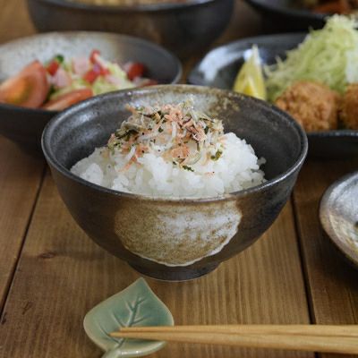 送料無料】備前焼のような作風で作られた和食器「黒備前」が揃ったセット