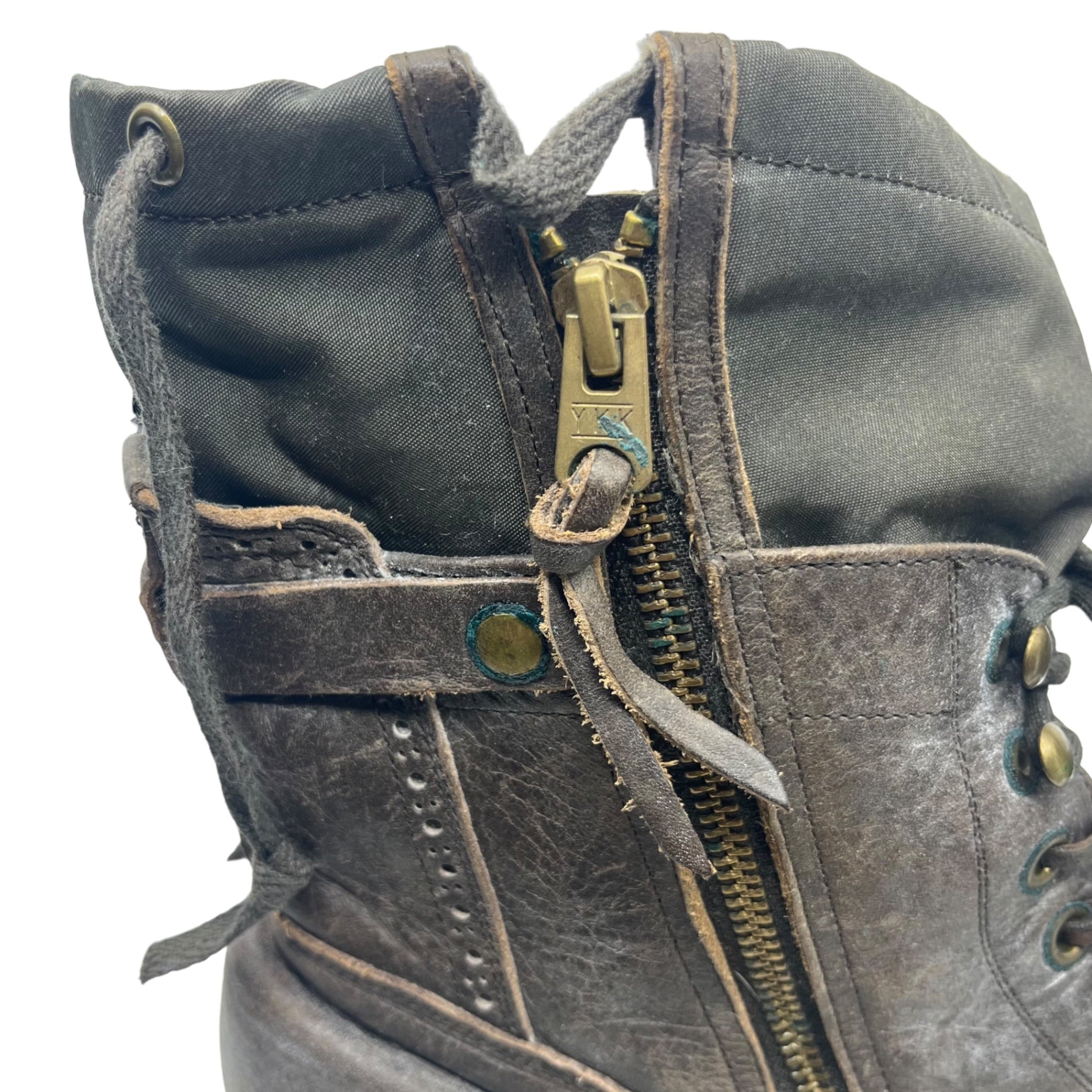 alfredoBANNISTER(アルフレッドバニスター) サイドジップレースアップ