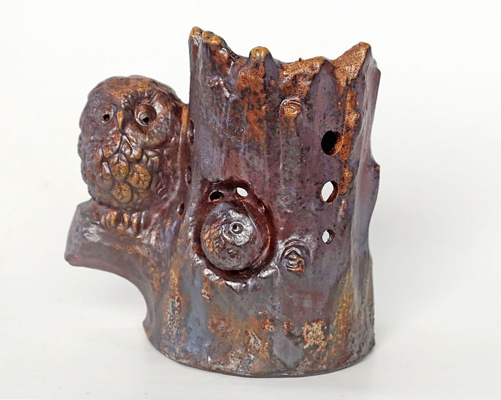 オンラインショップ五郎辺衛窯 / 茶香炉（フクロウ）