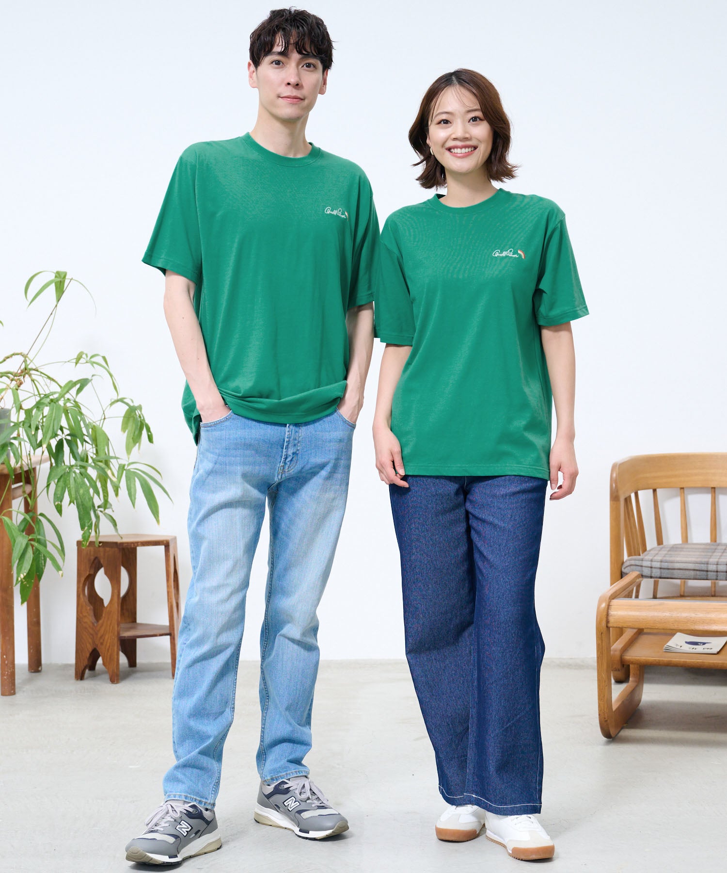 シェア レイングラフィック バックロゴTシャツ（Tシャツ/カットソー