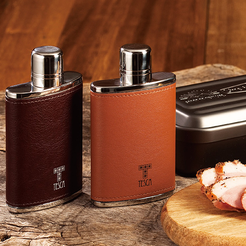 新潟直送計画】ウイスキーボトル レザー仕様 – 三宝産業