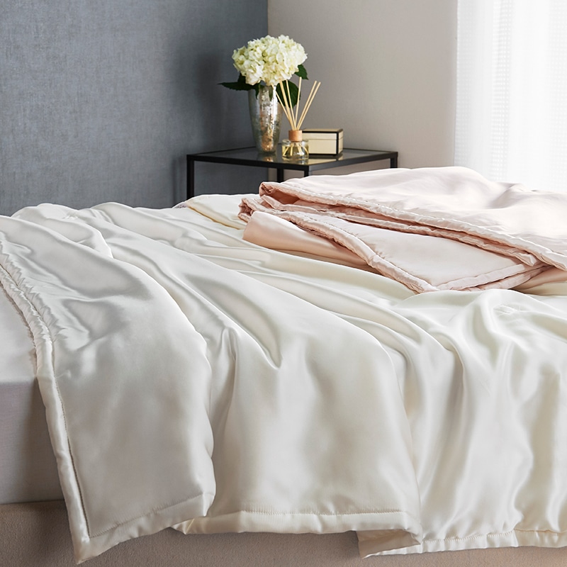 真綿・麻肌掛け布団（薄め/夏向け）│肌掛け布団（薄め/夏向け