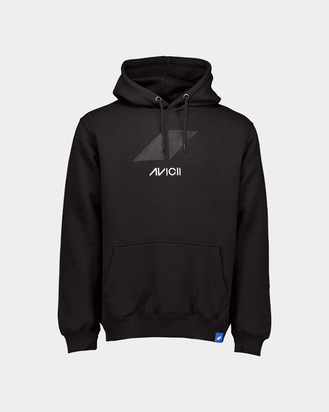 Avicii Core Tonal Black Hoodie – Avicii Official Merchandise
