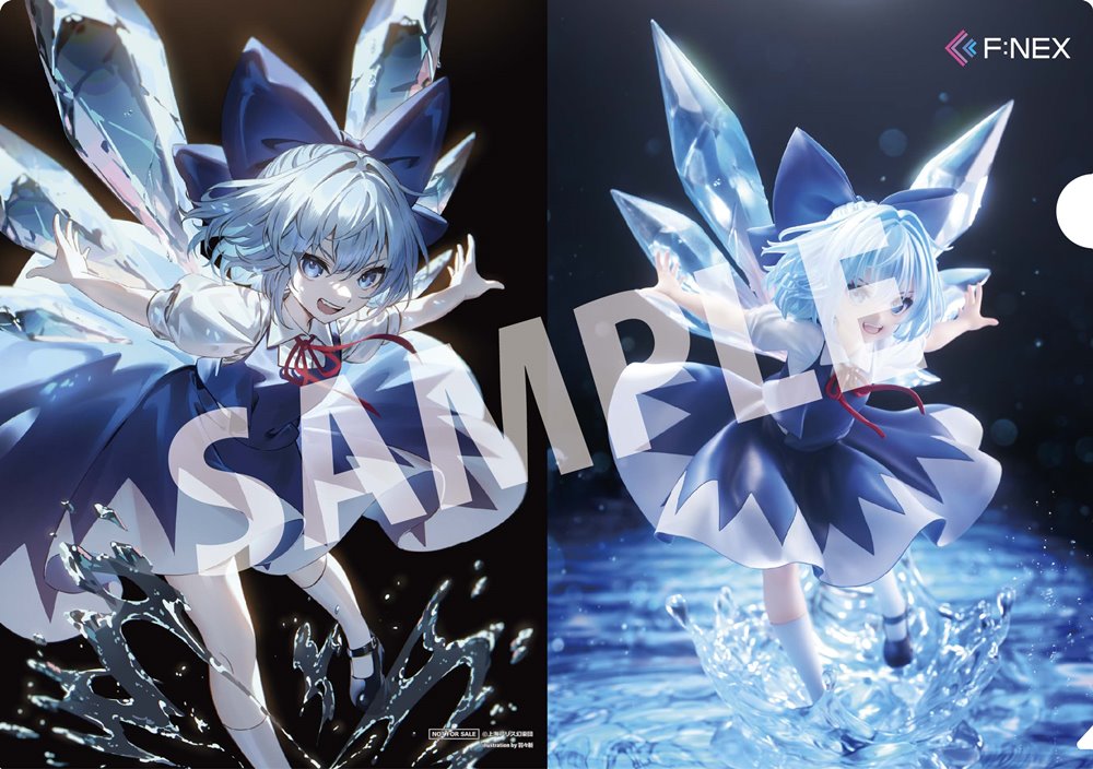 新品】東方Project チルノ illustration by 羽々斬 1/7スケール