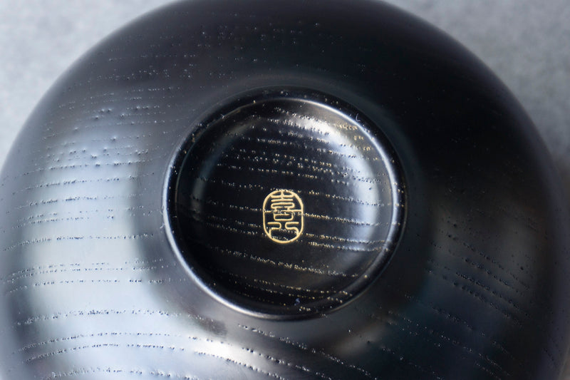 ◇喜八工房 欅 百合型椀 ペアセット – 雨晴/AMAHARE