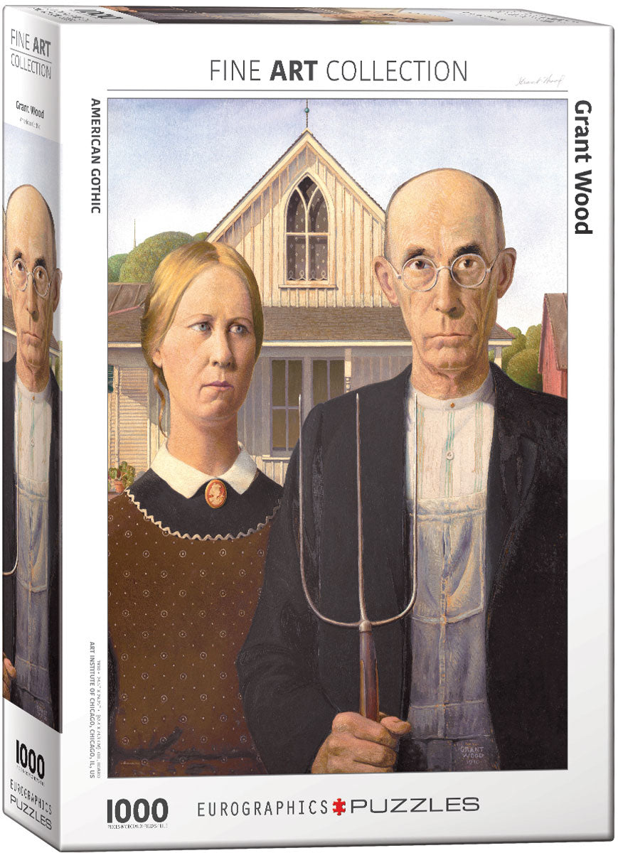 Grant Wood American Gothic Puzzle – The Art Institute of Chicago