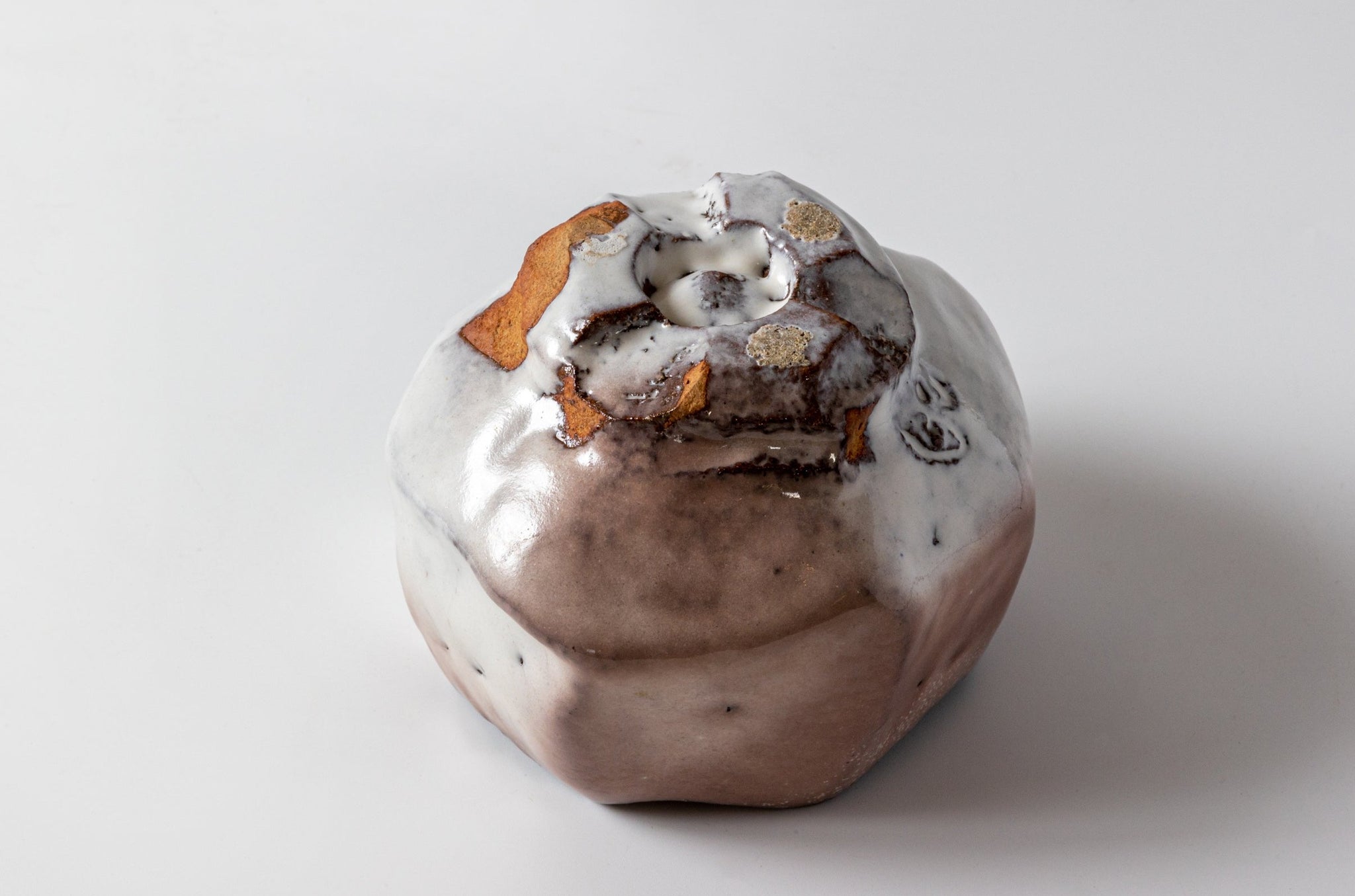 白釉窯変刳貫茶碗 | artrip山口