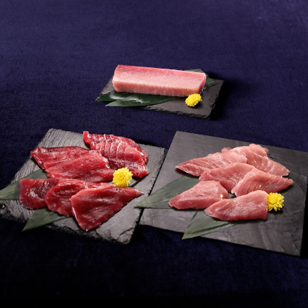 洞江水産】天然南まぐろ 赤身・中トロ食べ比べセット | ABCミッケ