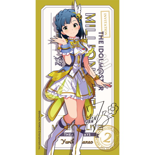 アイドルマスター ミリオンライブ！ フルカラーTシャツ 七尾百合子