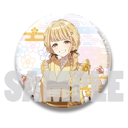 学園アイドルマスター 缶バッジ 晴れ着ver. 藤田ことね