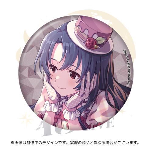 アイドルマスター ミリオンライブ！ 公式φ75mmグリッター缶バッジ